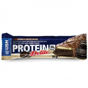 USN Protein Delite Cookies & Cream 76g